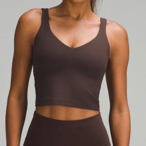Lululemon Brown align tank top (Size 4)